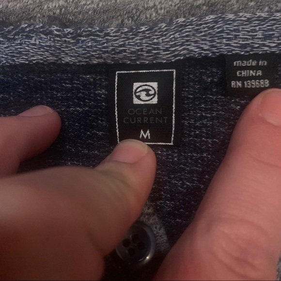 Ocean Current Boy’s Color Block Long Sleeve Henley Shirt EUC - Picture 10 of 11